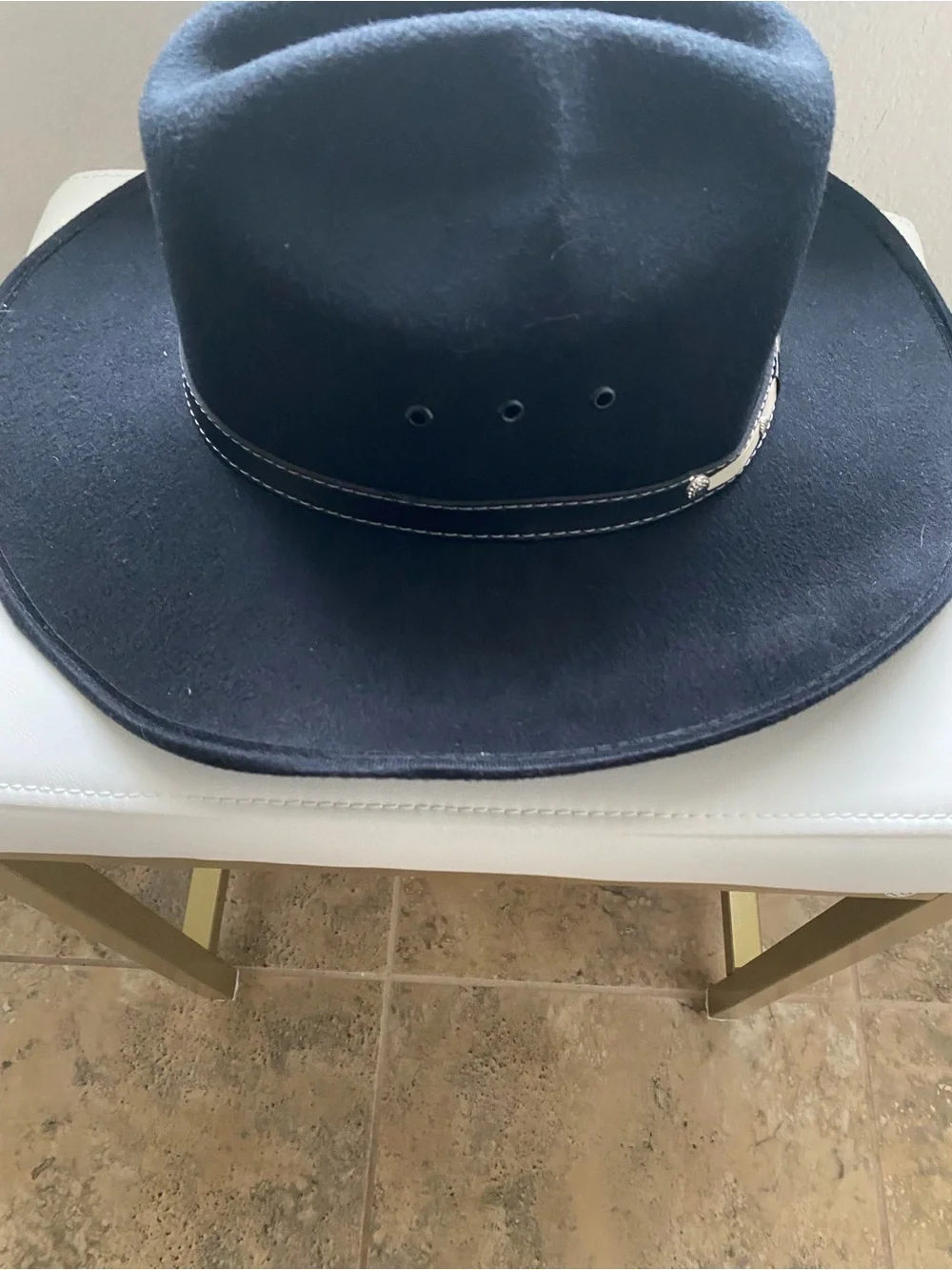 Summit Hats MX Wool Faux Felt Black Cattleman Kids Cowboy Vaquero Western L